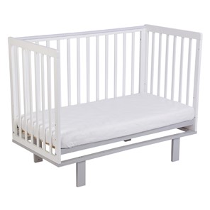 Детская кроватка серия 3400 POLINI Kids Simple 340 Белый / Серый в Краснотурьинске - предосмотр 4