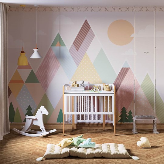 Приставная кровать POLINI Kids Simple 120 Белый / Бук в Екатеринбурге - изображение 10