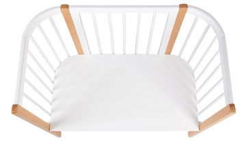 Приставная кровать POLINI Kids Simple 120 Белый / Бук в Артемовском - предосмотр 4