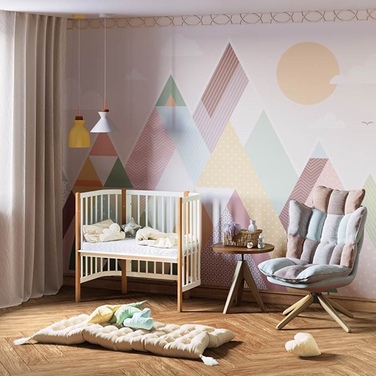 Приставная кровать POLINI Kids Simple 120 Белый / Бук в Екатеринбурге - изображение 9