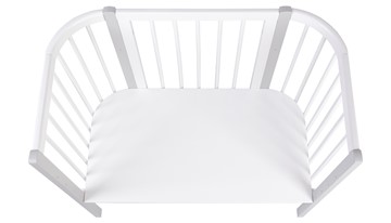 Кроватка-трансформер POLINI Kids Simple 120 Белый / Серый в Артемовском - предосмотр 3