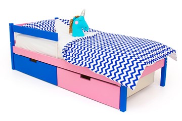 Детская кровать Skogen classic синий-лаванда в Екатеринбурге