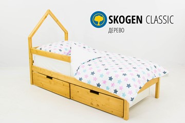 Кровать-домик мини Skogen дерево в Полевском