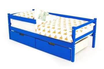 Детская кровать-тахта Skogen синяя в Екатеринбурге
