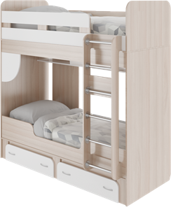 Двухэтажная детская кровать Остин М25 в Асбесте
