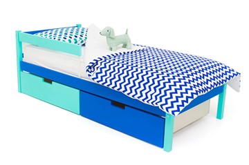 Кровать в детскую Skogen classic мятно-синия в Новоуральске