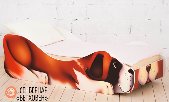 Кровать-зверёнок Сенбернар-Бетховен в Кушве - изображение