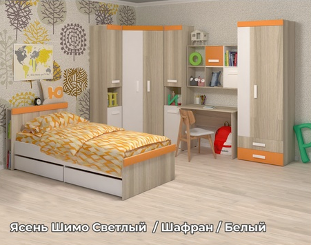 Детская спальня Юниор №4 в Ревде - изображение