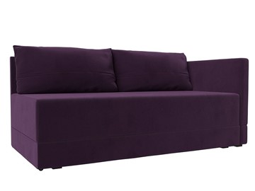 Диван-кровать Никас, Фиолетовый (Велюр) в Первоуральске