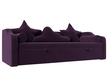 Диван-кровать Рико, Фиолетовый (Велюр) в Тавде