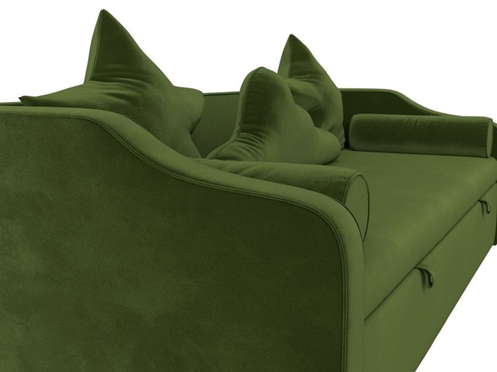 Диван-кровать Рико, Зеленый (Микровельвет) в Ревде - изображение 3