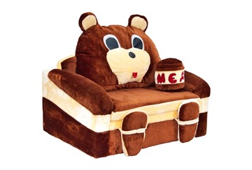 Детский диван Медведь с подушкой, ширина 120 см в Ревде - предосмотр 1