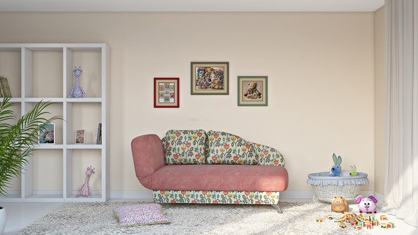 Детский диван Колибри-3 в Красноуфимске - изображение