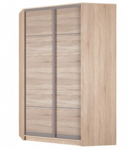 Угловой шкаф Аларти (YA-230х1250(602) (4) Вар. 1; двери D4+D4), без зеркала в Первоуральске