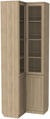 Угловой шкаф 211, цвет Дуб Сонома в Кушве - изображение