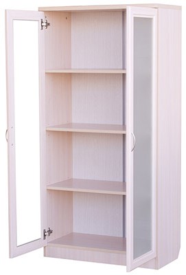 Шкаф двухдверный 214, цвет Венге в Кушве - изображение 1