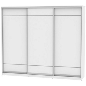 Шкаф 3-дверный Белла  (B-230х270х60-1) (792) (Двери  D7+D7+D7), без зеркала, Белый в Красноуфимске