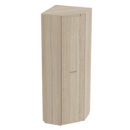 Шкаф угловой Элана, Дуб сонома 720х720х208 в Полевском - изображение