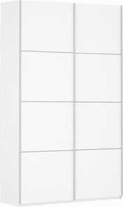 Шкаф Прайм (ДСП/ДСП) 1600x570x2300, белый снег в Асбесте