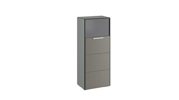 Шкаф Наоми комбинированный одностворчатый, цвет Фон серый, Джут ТД-208.07.28 в Кушве