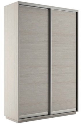 Шкаф 2-х дверный Экспресс (ДСП) 1200х600х2400, шимо светлый в Екатеринбурге - изображение