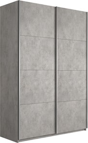 Шкаф 2-дверный Прайм (ДСП/ДСП) 1600x570x2300, бетон в Каменске-Уральском