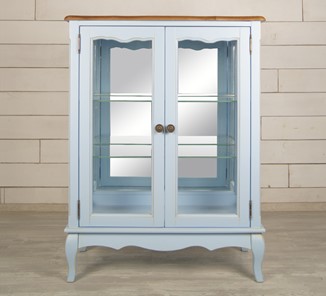 Шкаф двухдверный Leontina для посуды (ST9318B) Голубой в Кушве - предосмотр 2
