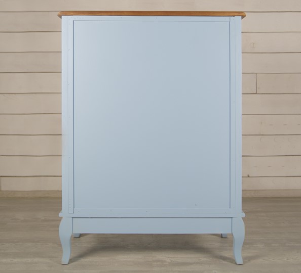 Шкаф двухдверный Leontina для посуды (ST9318B) Голубой в Кушве - изображение 4