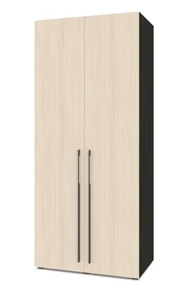 Шкаф двухдверный С23, Венге/Млечный дуб в Первоуральске - изображение