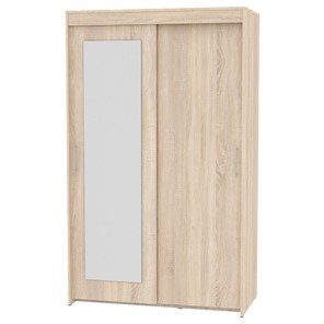 Шкаф 2-дверный Топ (T-1-198х120х45 (5)-М; Вар.1), с зеркалом в Асбесте