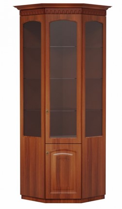 Угловой шкаф Гармония-4, витрина МЦН в Асбесте - изображение