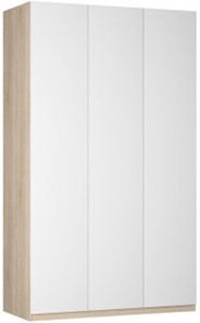 Шкаф 3-х дверный Реал распашной (Push to open; R-198х135х60-1-PO), без зеркала в Первоуральске