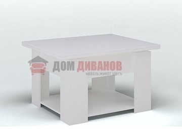 Складной стол-трансформер Модерн, белый глянец в Артемовском - предосмотр 1