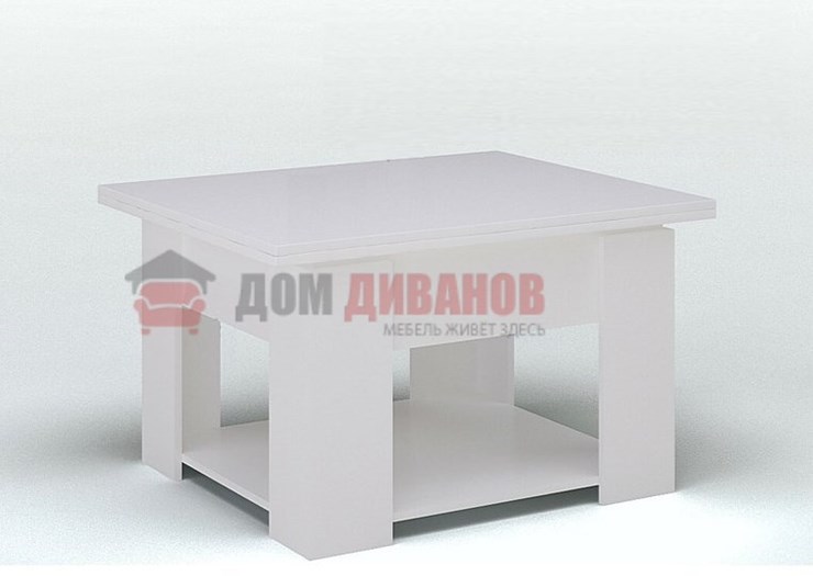 Складной стол-трансформер Модерн, белый глянец в Полевском - изображение 1