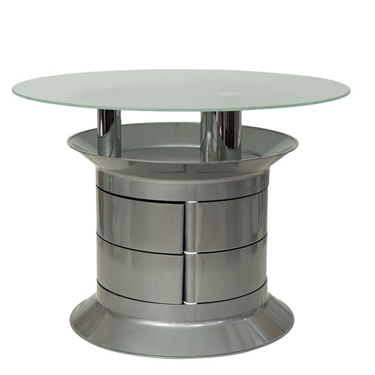 Стеклянный столик Benito gray в Полевском - изображение 1
