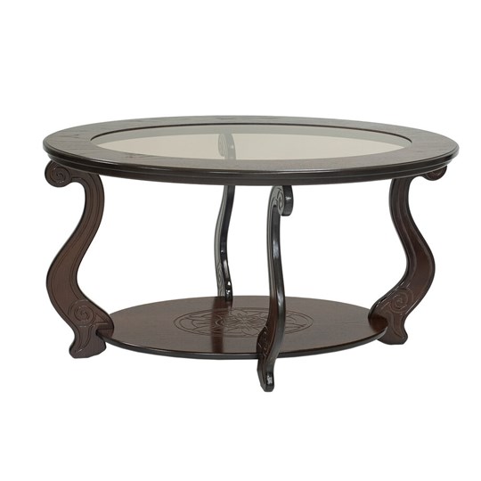 Овальный столик Виват С, цвет Орех в Кушве - изображение 1