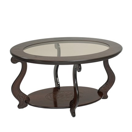 Овальный столик Виват С, цвет Орех в Кушве - изображение