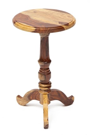 Стол кофейный Бомбей - 0237 палисандр, 35*35*60, натуральный (natural) арт.10046 в Асбесте - изображение
