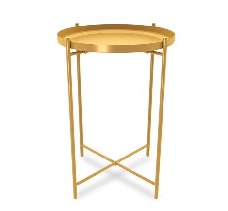 Круглый столик SHT-CT8 (золото) в Екатеринбурге - изображение