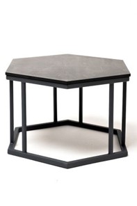 Интерьерный стол Женева  цвет серый гранит  RC658-50-50-4sis в Ревде