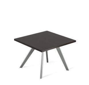 Журнальный столик SHT-S39 / SHT-TT 60/60 ЛДСП (венге луизиана/серый) в Асбесте