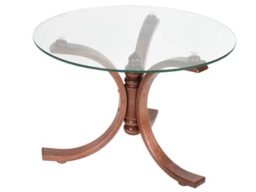 Стеклянный столик Лорд (средне-коричневый) в Кушве