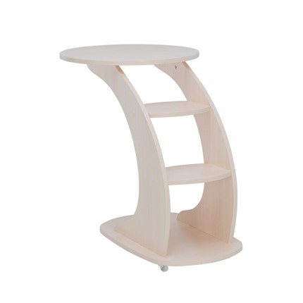 Подкатной стол Leset Стелс, цвет Молочный дуб в Ревде - изображение