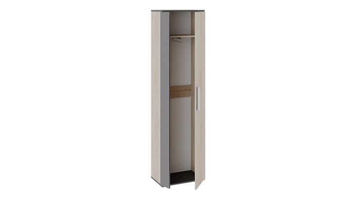Шкаф 2-х створчатый Нуар (Фон серый/Дуб сонома) в Кушве - изображение 1