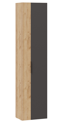 Комбинированный шкаф Асти (Дуб крафт золотой/Антрацит) в Ревде - изображение