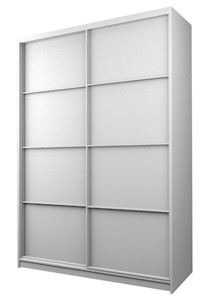 Шкаф 2-х дверный MAX МШ-25-6-16-11, Профиль Белый/Цвет Белый в Верхней Салде