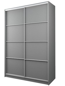 Шкаф 2-х створчатый MAX МШ-27-6-16-11, Профиль Белый/Цвет Серый в Кушве