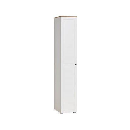 Шкаф одностворчатый Остин 13.225, Белый в Первоуральске - изображение