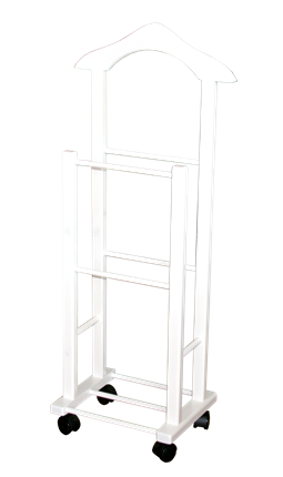 Вешалка для одежды напольная 46х30х109ю,Полиуретан белый в Первоуральске - изображение