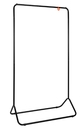Вешалка для одежды Радуга 3-ВНП 391 Черный в Первоуральске - изображение